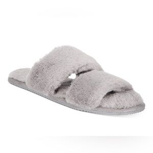 NWT Alfani Faux Fur Slippers